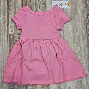 Cat & Jack Pink Dress With Bottoms